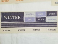 NEW Lot 10 MME Adhesive Twill Scrapbooking Kit Titles Word Labels Ribbon -F