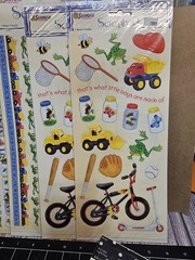 6 SETS SANDYLION ESSENTIALS LITTLE BOY SCRAPBOOKING Stickers TOYS TRUCK FROG