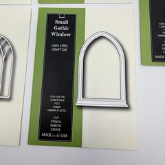 Memory Box Dies LOT of 5 Picket Fence Gothic Window Arch Iron Work