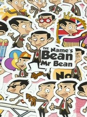Mr. Bean, 40 pcs, stickers, waterproof, Comedy, from Japan, kawaii