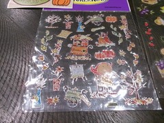 Mixed Lot Of Thanksgiving/Fall Theme Stickers, Scrapbooking/Crafts, New & Used