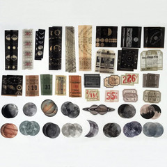 200PCS Vintage Scrapbooking Supplies Kit for Journaling and Decor