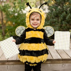 3000 Pcs Bee Stickers Bumble Bee Decals Self-Adhesive Stickers for Boys Girls…