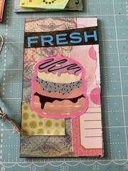 Unique Handmade Ephemera, Scrapbook,Junk Journal,tag,embellishment Mixed Media