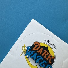 Vintage 90s Pizza Hut Promotional Pirates of Dark Water Sticker Sheet 1992
