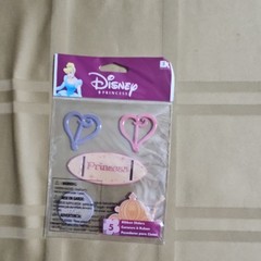 Disney Princess Scrapbooking Embellishments Lot Mixed Models Paper Metal Fabric