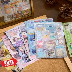 800PCS Japanese Stickers for Scrapbooking, Aesthetic Kawaii Sticker Book for …
