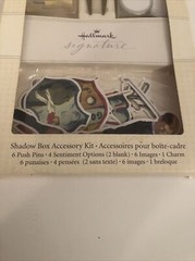 Golf Scrapbook Theme Craft Shadow Box Kit Cards Hallmark Signature NIB