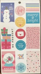 The Happy Planner Sticker Book Christmas Joy Multicolor 979 Pieces