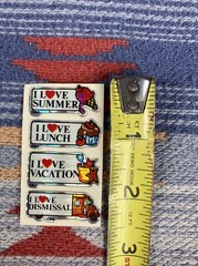 BJ Stickers Prism I Love Summer Lunch Vacation Sticker