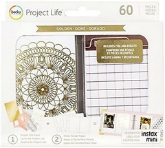 Becky Higgins Project Life GOLDEN Scrapbooking Card Embellishment Value Kit SALE
