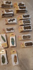 Chipboard Shapes &Words 193 Pkgs! Journals, Scrapbooking, Card Making. Mixed Lot