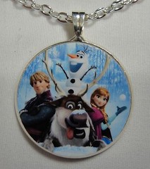Frozen Bezel Necklace 45