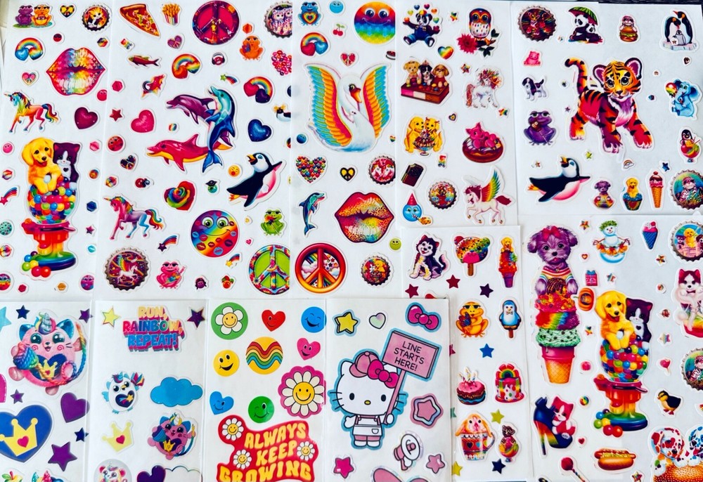 Cartoon Sticker Lot set of 150 Stickers – Lot