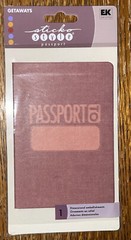 Sticko Passport To ____ Red Travel Places Trip Family Vacation Getaway Sticker