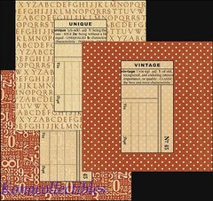 Graphic 45 Staples Policy Envelopes SQUARE RED 5.25″ X 5.25″ 6 Pieces