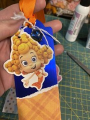 Bubble Guppies Handmade Tags Ephemera, Scrapbook,Junk Journal,tag,embellishment