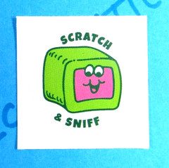 Everything Smells Retro 80’s Stickers Scratch & Sniff 80’s Kids You Choose