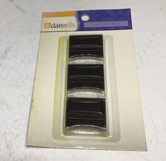 Daisy Ds Index Tabs Black Copper 1 1/4 Inch By 1 Inch Set Of 3 Packs Unopened