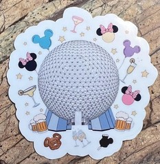 Sticker Pack |Disney World|Epcot|Hollywood Studios|Magic Animal Kingdom| Style 2