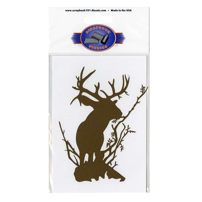 Cardstock Laser Die-Cuts 4X6 Buck