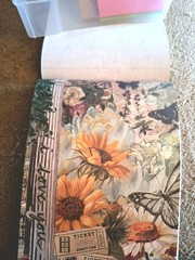50 Pgs Detailed Beautiful Floral Sticker Book & Eph Paper 22pgs & 375 Stickers