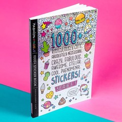 1000+ Cute Kids Stickers Book 40 Pages Scrapbook Planner Craft Reward Sticke
