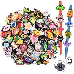 200PCS Pencil Toppers,Cute Pencil Charms for Students Bulk School Teacher Sup…