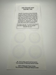 Genuine Mr. Yuk Stickers 10 Total (1 Sheet) Yuck FREE SHIP! 70’s 80’s 90’s RETRO