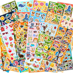 48 Sheets Stickers For Kids Cute Stickers Variety Pack Scrapbooking Teachers