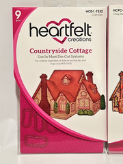 Heartfelt Creations COUNTRYSIDE COTTAGE Stamp Die Set HCPC 3938 HCDI 7332