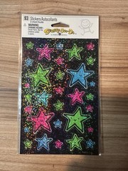 Star Sticker Lot 20 Packs Glitter Holographic Scratch Off