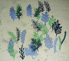 Versatile Leaf Cutting Dies Set – 8 Pcs for Elegant Card Making & Scrapbooking