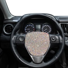 Bling Rhinestone Sheet Self-Adhesive Sticker 7.87 Inch x 4.92 FT Colorful