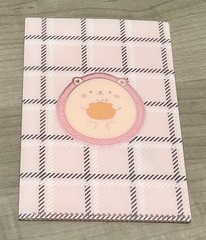 New Happie Scrappie Pumpkin Hedgehog Mini Sticker Folder