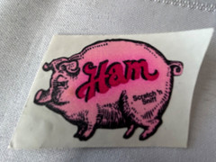 Vintage RARE 3M pig ham scratch n sniff sticker
