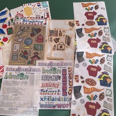 Vtg Sticker Lot- Mrs Grossman’s Meyer Back To School College Supply Awards