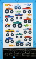 Monster Trucks Sticker Sheet American Greetings