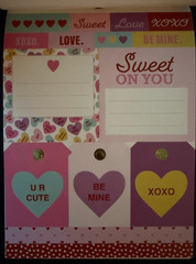RECOLLECTIONS VALENTINE’S DAY STICKER BOOK 263 PC STICKERS 12 SHEETS ROMANCE