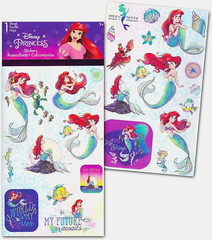 DISNEY PRINCESS Ariel Flounder Sebastian Sea Little Mermaid Sandylion Stickers
