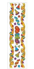 HAMBLY STUDIOS STICKERS HOLOGRAPHIC FOIL BORDERS PARTY CELEBRATION VINTAGE RARE
