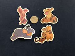 Disney Stickers – Disney Winnie The Pooh / Tigger Lot of 4 Stickers.