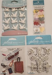JOLEE’S BOUTIQUE K&Co Creative Touch 11 Packs Scrapbook Stickers VEGAS WEDDING