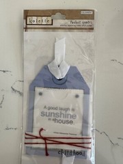 Colorbok Kolette Blue Pocket Quotes 2 PC Childhood Home Scrapbooking Crafts