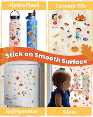 Reusable Sticker Book for Toddlers, Travel Stickers, Craft Activities Toys