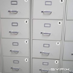 White Number Stickers 1 to 50 – 1.5-inch Vinyl Decals for Organization