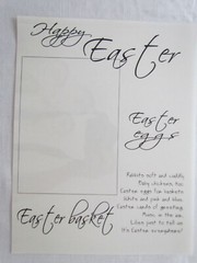 Scrapbooking Transparency Overlay 6pc Easter Spring ZOO Happy Birthday LOT G
