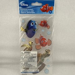 Disney Pixar’s Finding Nemo 3D Dimensional Stickers Pack EK Success 2012 Sealed