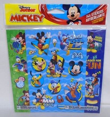 American Greetings Stickers Value Pack Disney Mickey Mouse Goofy Pluto 144 Pcs