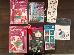 Disney Little Mermaid Ariel Activity And Stationary Gift NEW Stickers Journal